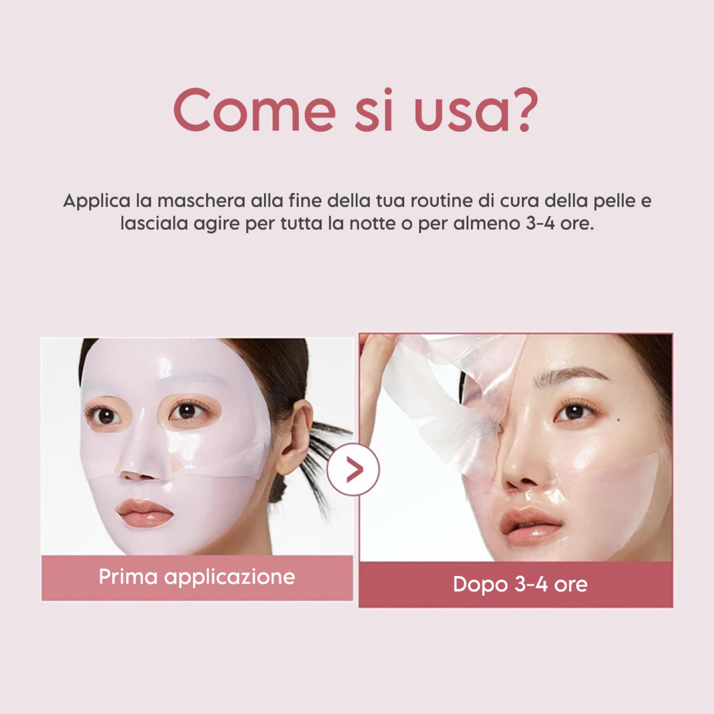 Maschera viso Collagene