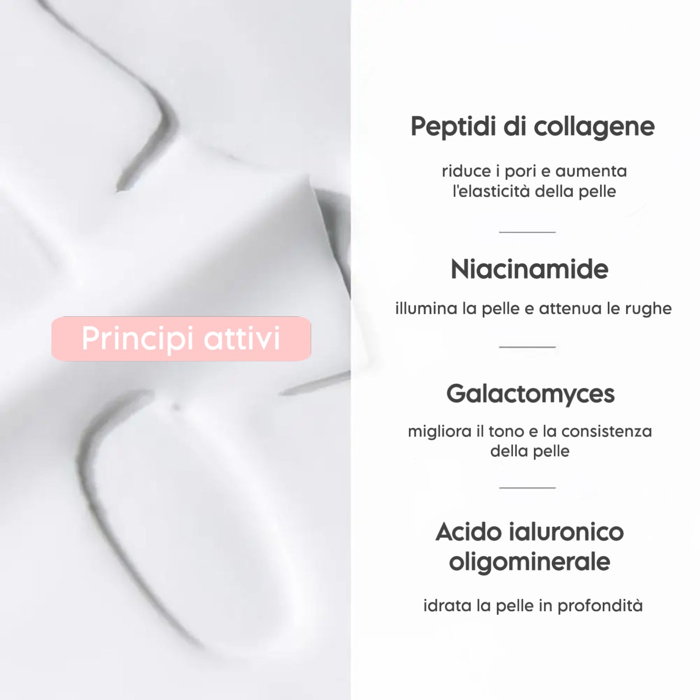 Maschera viso Collagene